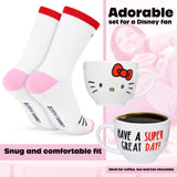 Hello Kitty Mug and Socks Gift Set for Women Calf Socks and Mug - Womens Gifts - Get Trend
