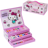 Hello Kitty Art Set for Kids, Painting, Drawing and Colouring Art Supplies in Carry Case - Get Trend