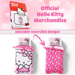Hello Kitty Duvet Cover and Pillowcase Set Girls Teens Bedding  - Single Size - Get Trend