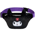 Hello Kitty Bum Bag for Girls Teens Plush Fluffy Waist Bag Kawaii Fanny Pack Travel Holiday for Phone Money, Cute Gifts (Black) - Get Trend