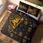 Harry Potter Duvet Cover and Pillowcase Set Kids Teens Women Bedding - Get Trend