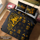 Harry Potter Duvet Cover and Pillowcase Set Kids Teens Women Bedding - Get Trend