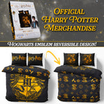 Harry Potter Duvet Cover and Pillowcase Set Kids Teens Women Bedding - Get Trend