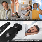 Arsenal F.C. Long Hot Water Bottle with Soft Cover 2L - Football Gifts for Him (Black Long) - Get Trend