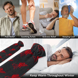 Liverpool F.C. Long Hot Water Bottle with Soft Cover 2L - Gifts for Him (Black/Red Long) - Get Trend