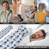 Tottenham Hotspur F.C. Long Hot Water Bottle with Soft Cover 2L - Gifts for Him (White/Navy Long) - Get Trend