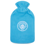 Manchester City F.C. Hot Water Bottle with Soft Cover 1.8L - Gifts for Him (Blue) - Get Trend
