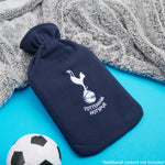 Tottenham Hotspur F.C. Hot Water Bottle with Soft Cover 1.8L - Gifts for Him (Navy) - Get Trend