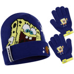 SPONGEBOB SQUAREPANTS Boys Winter Accessories Set - Gifts for Boys - Get Trend