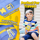 SpongeBob Boys Crossbody Bag with 2 Compartments Adjustable Strap - Boys Gifts - Get Trend