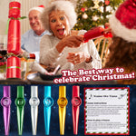 KreativeKraft Christmas Crackers, Pack of 6 Musical Crackers for Festive Fun (Multi Kazoo) - Get Trend