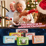 KreativeKraft Christmas Crackers, Pack of 6 Crackers with Puzzles, Festive Fun - Get Trend