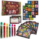 KreativeKraft Christmas Bingo Game Set, Fun Family Games - Party Gifts - Get Trend
