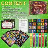 KreativeKraft Christmas Bingo Game Set, Fun Family Games - Party Gifts - Get Trend