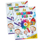Drawing Pad for Kids, A3 70gsm Sketchbook - Pack of 2 - Get Trend