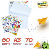 Drawing Pad for Kids, A3 70gsm Sketchbook - Pack of 2 - Get Trend