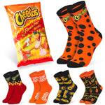 Cheetos Womens Novelty Socks, Calf Length Breathable Funny Socks - Womens Gifts - Get Trend