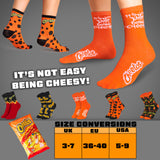 Cheetos Womens Novelty Socks, Calf Length Breathable Funny Socks - Womens Gifts - Get Trend