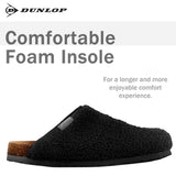 DUNLOP Slippers Warm Fuzzy Slip On Clog Slippers Comfy Mule House Shoes - Womens - Get Trend