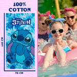 Disney Beach Towel for Kids, 100% Cotton Quick Dry Swimming Towel 70 x 140cm - Get Trend