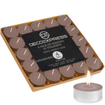 DECO EXPRESS Tealight Candles Multipack of 200, 100, 50, 25 or 24, Burning Time 4, 8 or 10 Hours - Tea Lights Candles - Get Trend