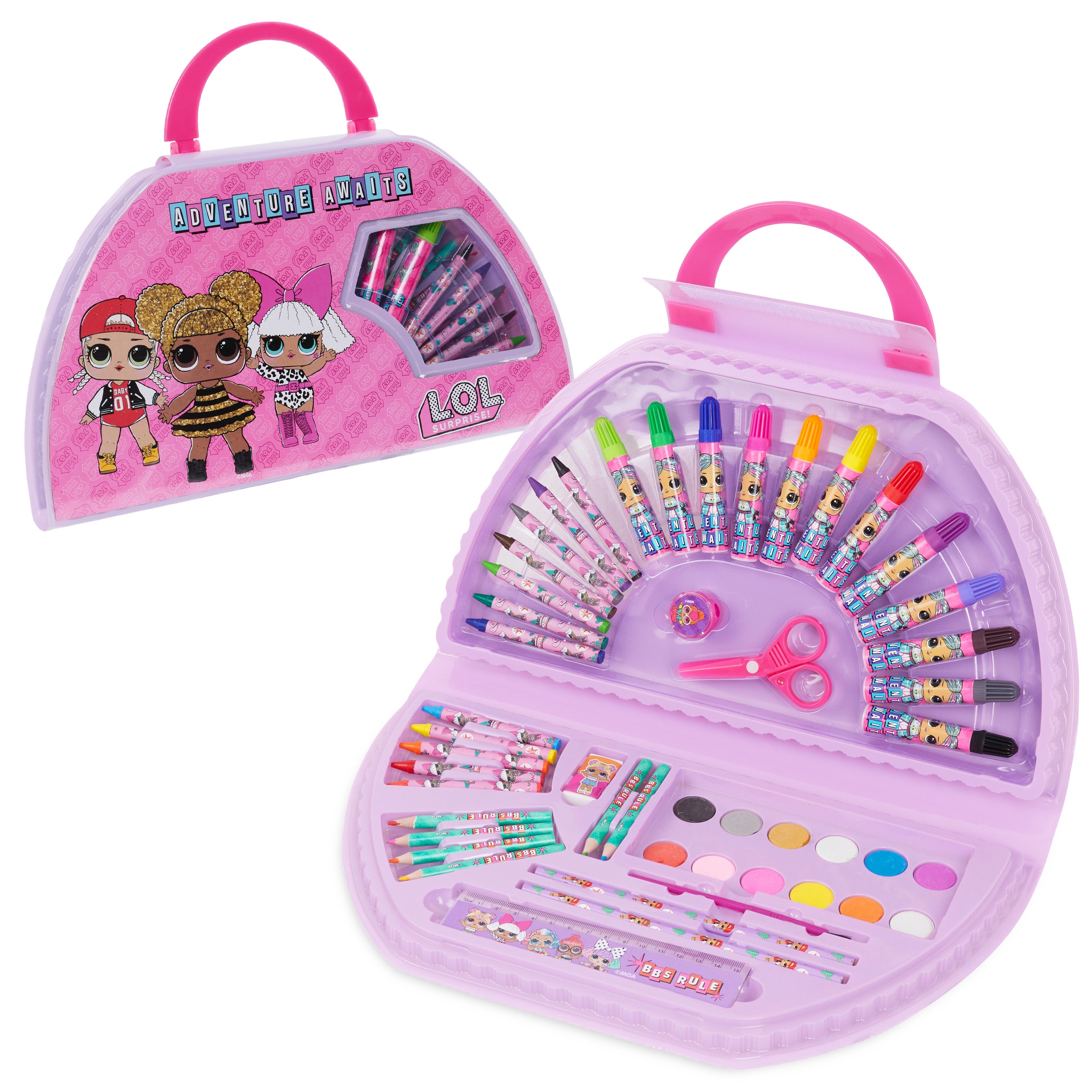 Lol shop colouring set