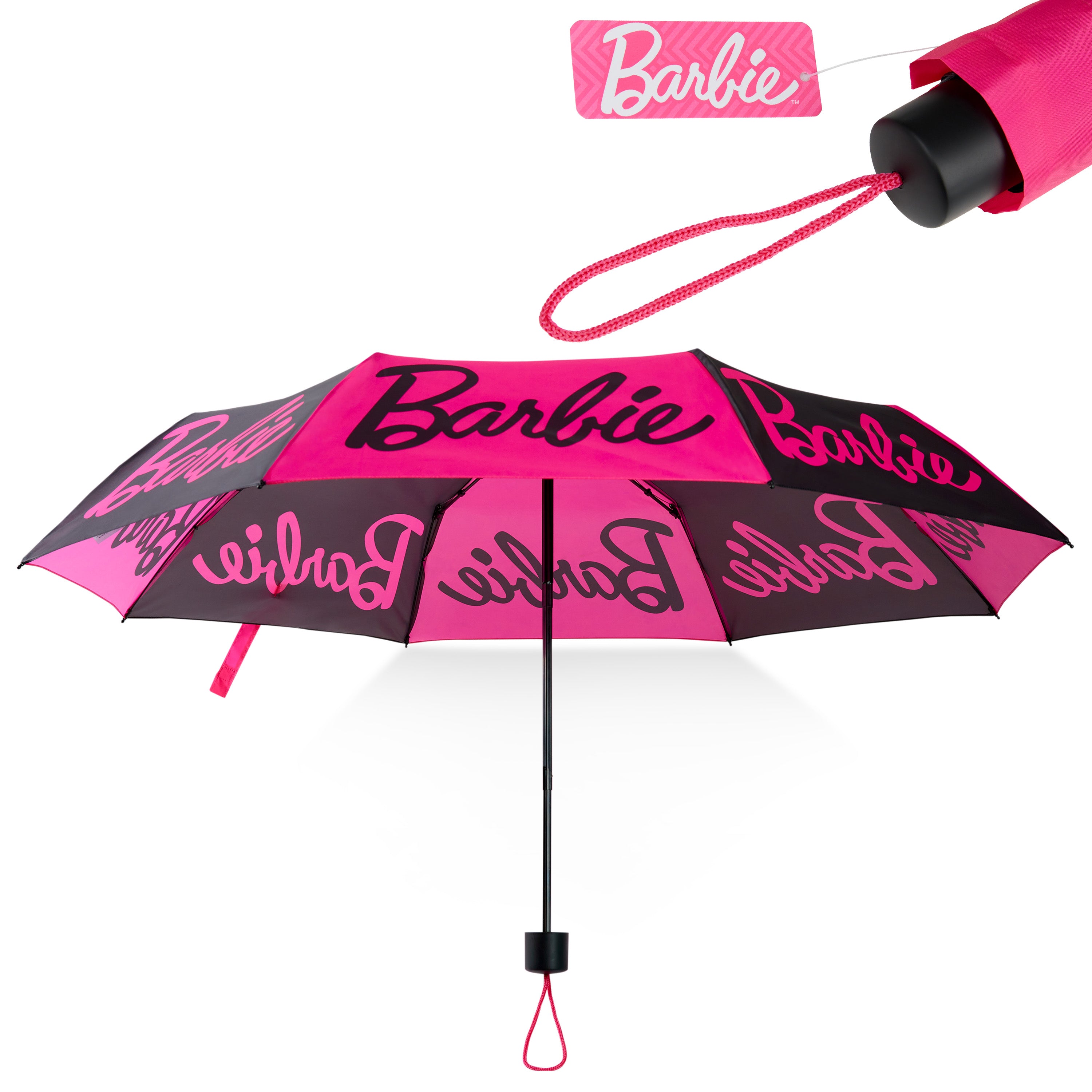 Barbie Umbrella for Women Teens Kids - Folding Telescopic Umbrella - Get Trend