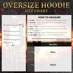 Lord of the Rings Blanket Hoodie Men Oversized Hoodie Blanket Women Black - Get Trend