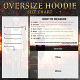 Lord of the Rings Blanket Hoodie Men Oversized Hoodie Blanket Women Black - Get Trend