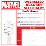 Marvel Hoodie Blanket for Kids - Avengers Gifts for Boys Black - Get Trend