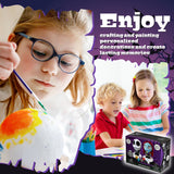 Disney Stitch Paint Your Own Plaster Figures Set for Kids Teenagers DIY Crafts Art Set Activity - Stitch Gifts (Black Jack - 1 Pack) - Get Trend