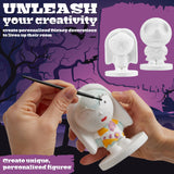 Disney Stitch Paint Your Own Plaster Figures Set for Kids Teenagers DIY Crafts Art Set Activity - Stitch Gifts (Black Jack - 1 Pack) - Get Trend