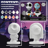 Disney Stitch Paint Your Own Plaster Figures Set for Kids Teenagers DIY Crafts Art Set Activity - Stitch Gifts (Black Jack - 1 Pack) - Get Trend