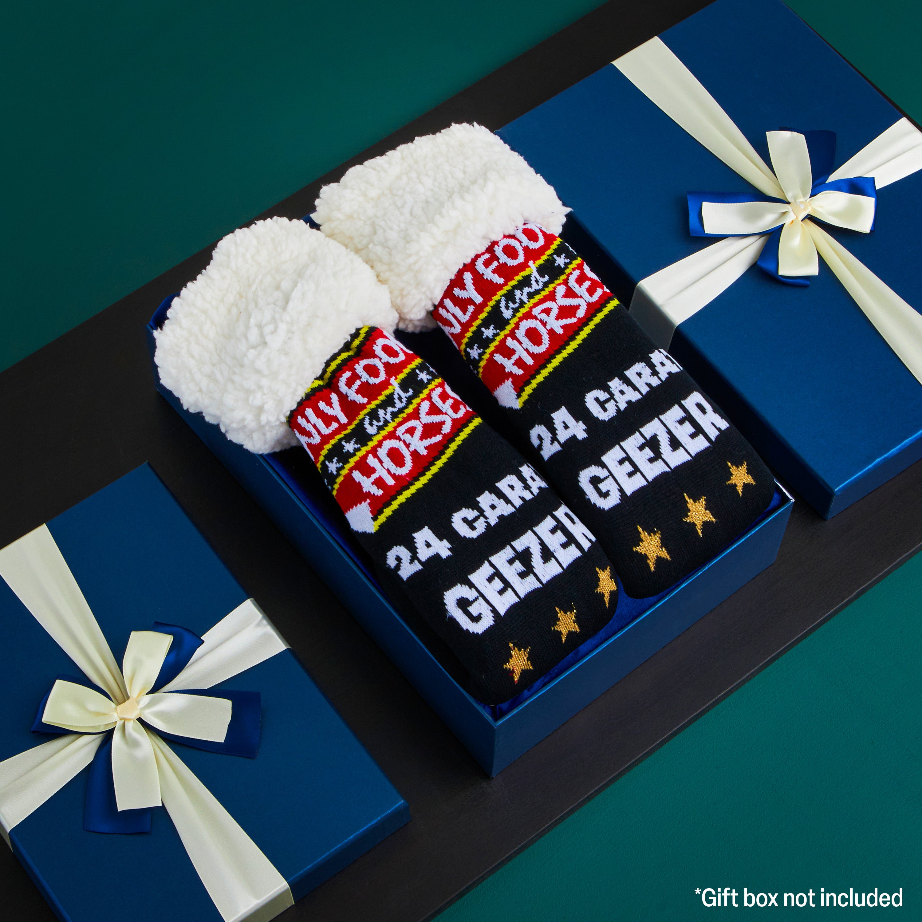 Only Fools and Horses Mens Slipper Socks, Warm Non Slip Bed Socks - Mens Gifts - Get Trend