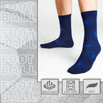 Chelsea F.C. Socks for Men, 4 Pack Breathable Socks Supporters' Gear - Gifts for Men - Get Trend