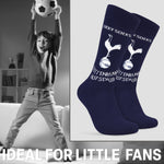 Tottenham Hotspur F.C. Boys Socks, 4 Pack Breathable Socks Supporters' Gear - Spurs Gifts for Boys - Get Trend