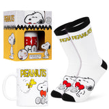 Peanuts Snoopy Mug and Socks Gift Set for Women Calf Socks and Mug Womens Gifts - Get Trend