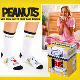Peanuts Snoopy Mug and Socks Gift Set for Women Calf Socks and Mug Womens Gifts - Get Trend
