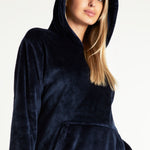 CityComfort Pyjamas Set for Women and Teens Fleece Hooded Long PJs Warm Loungewear Fluffy Nightwear Soft Cosy Sleepwear Gifts for Her - Get Trend
