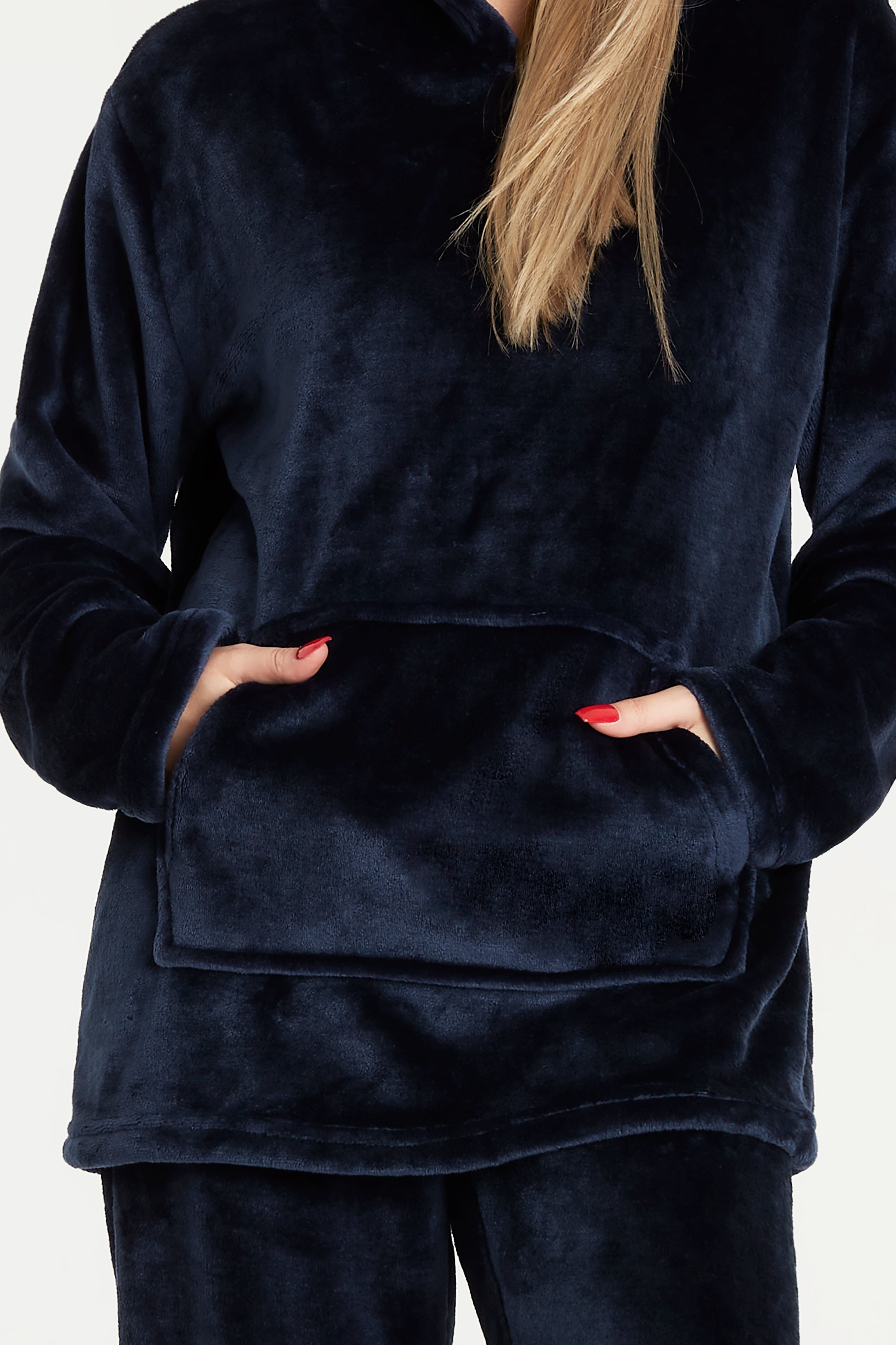 CityComfort Pyjamas Set for Women and Teens Fleece Hooded Long PJs Warm Loungewear Fluffy Nightwear Soft Cosy Sleepwear Gifts for Her - Get Trend