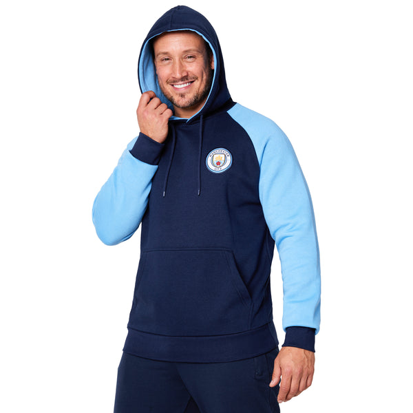 Manchester City F.C. Mens Hoodie with Kangaroo Pocket - Get Trend