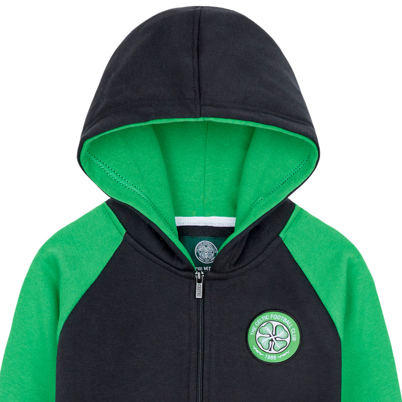 Celtic F.C. Boys Zip Up Hoodie with Pockets - Get Trend
