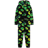 Xbox Onesie for Boys Teens All in One Fleece Pyjamas Hooded Jumpsuit Loungewear - Get Trend