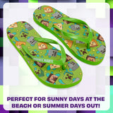 Minecraft Boys Sliders or Flip Flops for Beach and Pool - Boys Gifts - Get Trend