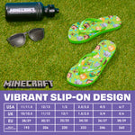 Minecraft Boys Sliders or Flip Flops for Beach and Pool - Boys Gifts - Get Trend