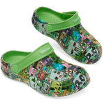 Minecraft Boys Clogs, Kids Summer Shoes for Garden, Beach, Pool Holiday Essentials - Get Trend