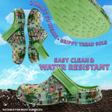 Minecraft Boys Clogs, Kids Summer Shoes for Garden, Beach, Pool Holiday Essentials - Get Trend