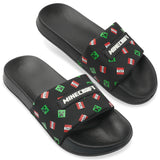 Minecraft Boys Sliders or Flip Flops for Beach and Pool - Boys Gifts - Get Trend