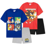 Get Trend Boys Pyjamas Set Short PJs Kids Lounge Set Nightwear Soft Summer Sleepwear Multipacks Available Gifts for Boys - Get Trend