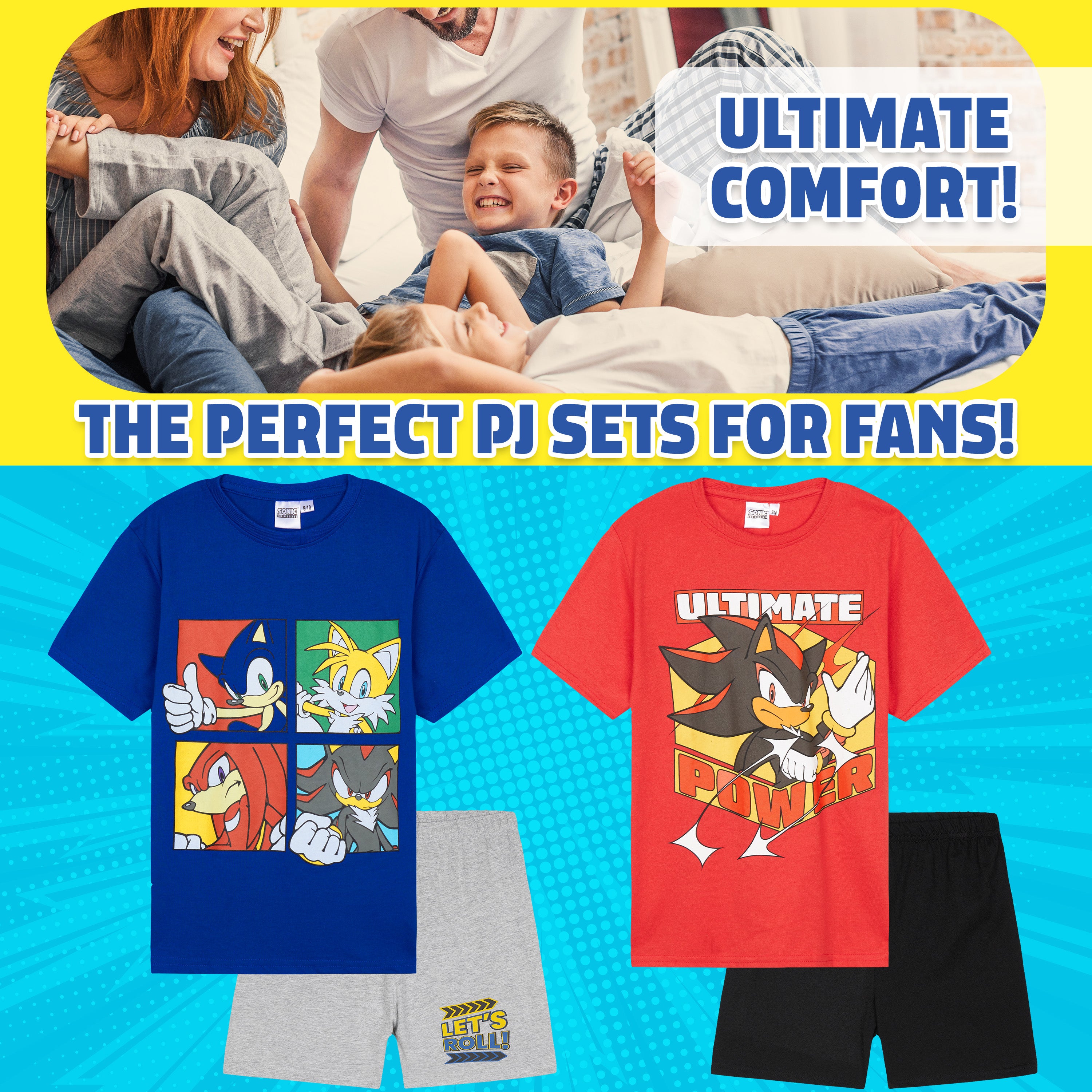 Get Trend Boys Pyjamas Set Short PJs Kids Lounge Set Nightwear Soft Summer Sleepwear Multipacks Available Gifts for Boys - Get Trend